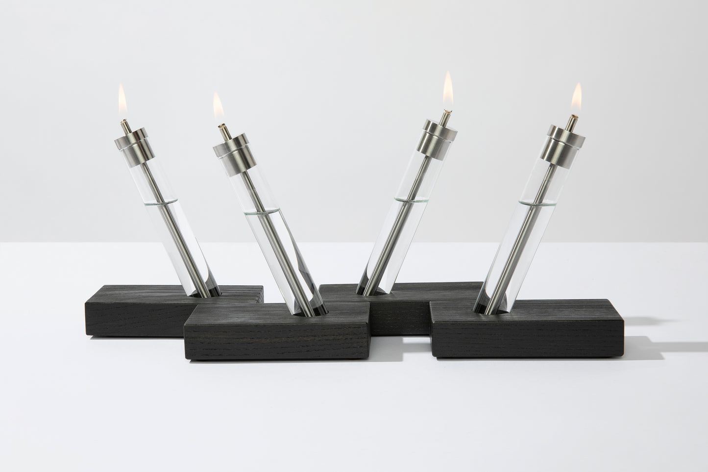 Migration / a modern oil candle (set of two candles)