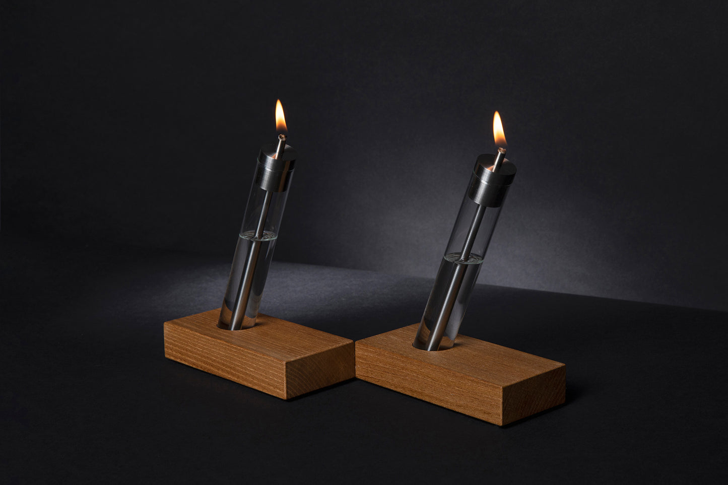 Migration / a modern oil candle (set of two candles)