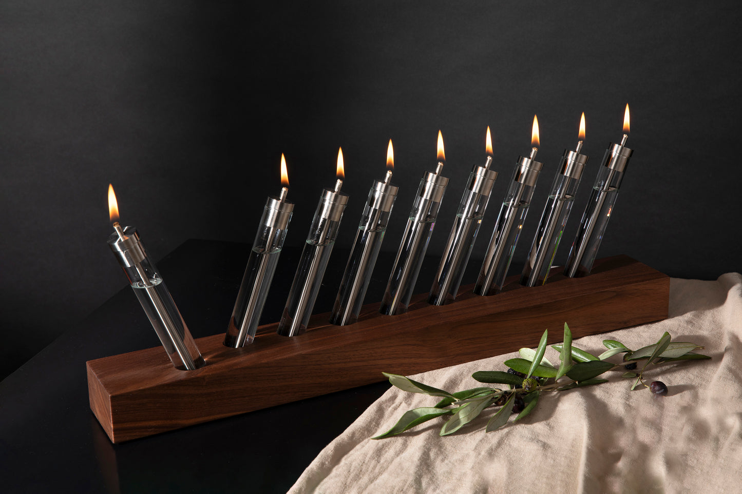 Migration Menorah / a unique modern menorah