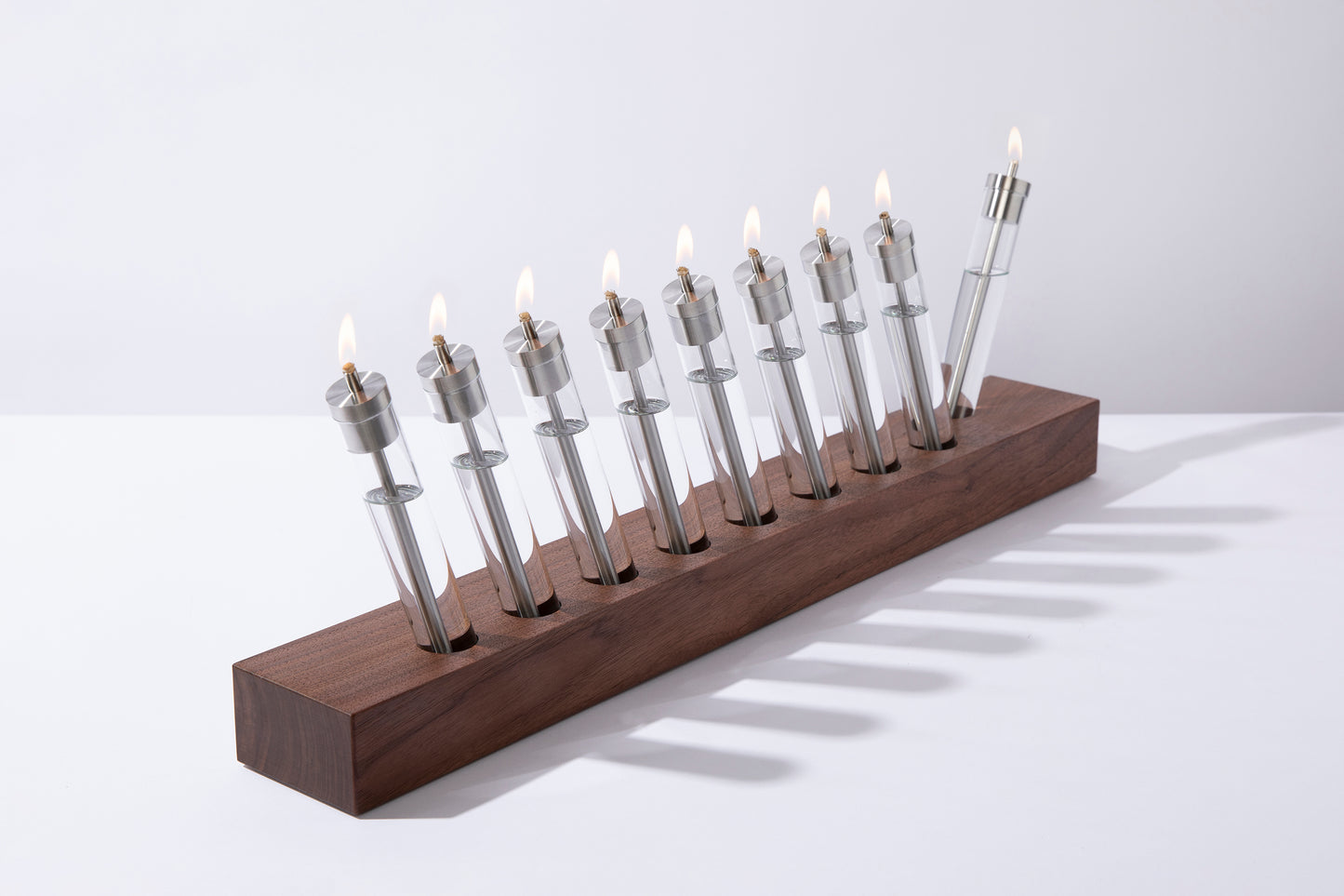 Migration Menorah / a unique modern menorah