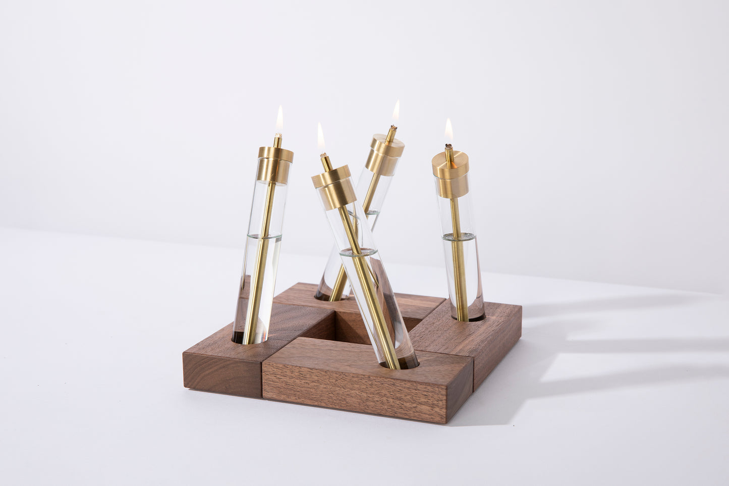 Migration / a modern oil candle (set of two candles)